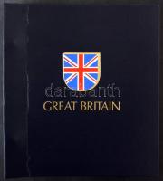 Leuchtturm Nagy-Britannia 1840-1983 használatlan előnyomott album csavaros borítóval