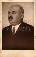 Miskolc, Kerbolt Alajos kéményseprő mester portréja. photo (EB)