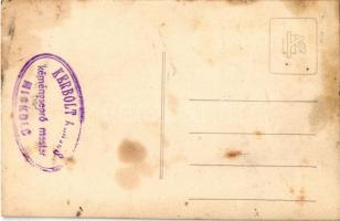 Miskolc, Kerbolt Alajos kéményseprő mester portréja. photo (EB)