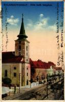 Balassagyarmat, Római katolikus templom. Székely kiadása (kopott sarkak / worn corners)