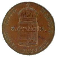 1849NB 3kr Cu T:XF
Hungary 1849NB 3 Kreuzer Cu C:XF
Adamo B2