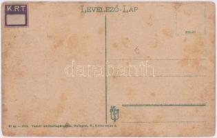 Kaposvár, Kossuth tér, Pénzügyigazgatóság, Svarcz Béla és Barta Sándor üzlete. Vasúti levelezőlapáru...