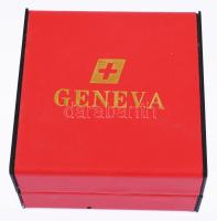 Geneva férfi és női óra pár, díszdobozban