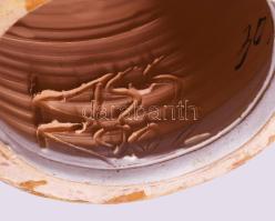 Kiss Roóz Ilona (1920-2010): Mázas kerámia szobor. Kézzel festett, jelzett, hibátlan m: 42 cm