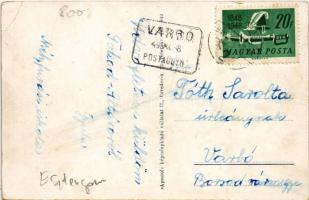 1949 Tokod, Szent Imre telep, Kerekes üzletház, iskola, nagyiroda, munkásotthon, templom + "VAR...