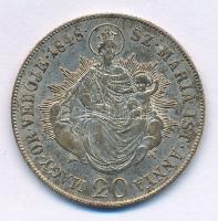 1848KB 20kr Ag "V. Ferdinánd" T:AU,XF patina
Huszár: 2092., Unger III.: 1428