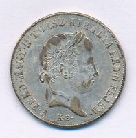 1848KB 20kr Ag "V. Ferdinánd" T:AU,XF patina
Huszár: 2092., Unger III.: 1428