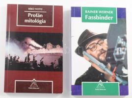 Bíró Yvette: Profán mitológia. A film és a mágikus gondolkodás. Szerk.: Zalán Vince. Bp., 1999, Osiris. 2., javított kiadás. + Rainer Werner Fassbinder: Írások, beszélgetések. A kötetet szerk., a filmográfiát és a jegyzeteket összeállította: Zalán Vince. Ford.: Györffy Miklós, Orosz Magdolna. Bp., 1996, Osiris. Kiadói papírkötések, karcos borítókkal.