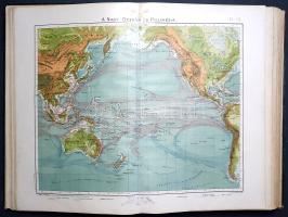 Nagy magyar atlasz. 158 színes főtérkép és kétszázötvenhét melléktérképpel és névmutatóval. Erődi Bé...