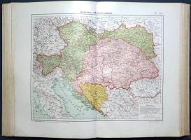 Nagy magyar atlasz. 158 színes főtérkép és kétszázötvenhét melléktérképpel és névmutatóval. Erődi Bé...