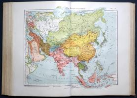 Nagy magyar atlasz. 158 színes főtérkép és kétszázötvenhét melléktérképpel és névmutatóval. Erődi Bé...