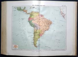 Nagy magyar atlasz. 158 színes főtérkép és kétszázötvenhét melléktérképpel és névmutatóval. Erődi Bé...