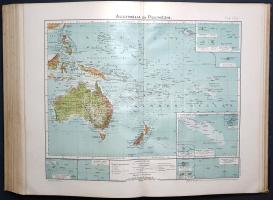 Nagy magyar atlasz. 158 színes főtérkép és kétszázötvenhét melléktérképpel és névmutatóval. Erődi Bé...