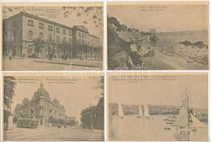 Odesa, Odessza, Odessa; 20 pre-1945 town postcards from a postcard booklet: street, tram, theatre