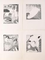 (Sassy Attila) Aiglon: Ópium-álmok. 2. kiadás. Bp., 1918, (Pápai). 1 sztl. lev., 9t. (önálló lapok, ...