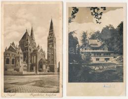 20 db RÉGI magyarországi város képeslap vegyes minőségben / 20 pre-1945 Hungarian town postcards in ...