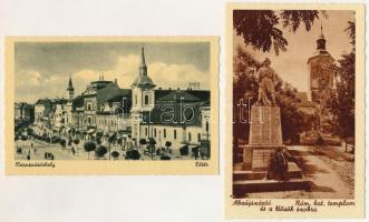 20 db RÉGI megíratlan magyarországi város képeslap, kiadja Weinstock Ede / 20 pre-1945 unused Hungar...