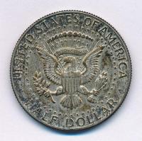 Amerikai Egyesült Államok 1964. 1/2$ Ag "Kennedy" T:XF patina
USA 1964. 1/2 Dollar Ag &qu...