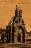 1911 Kassa, Kosice; A restaurált Szent Mihály kápolna. W. L. (?) 14. / restored chapel (EB)