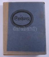 Uhde-Bernays, Hermann: Carl Spitzweg. Des Meisters Leben und Werk. Seine Bedeutung in der Geschichte der Münchener Kunst. München, 1917, Delphin-Verlag. Fekete-fehér és színes képekkel illusztrálva. Német nyelven. Kiadói velúrkötés, kiadói papír védőborítóban.