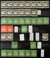 Javarészt 1946 előtti magyar tétel 16 lapos A4 Philux berakóban, a Turul időszaktól, benne másodpéld...