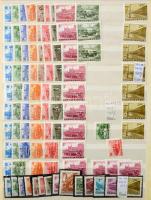 Javarészt az 1960-as évek sorai több példányban 8 lapos Abria berakóban