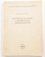Belényesy Márta: Kultúra és tánc a bukovinai székelyeknél. A Magyar Néprajzi Társaság Könyvtára. Bp., 1958, Akadémiai. Megjelent 1000 példányban. Kiadói papírkötés,