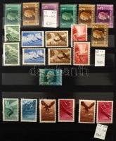 1945 előtti sorok, blokkok és darabok 8 lapos 8 soros újszerű Philux berakóban