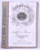Mátray (Rothkrepf) Gábor (szerk.): Honművész 1839. VII. évfolyam, I kötet, január-június. Pest, 1839...