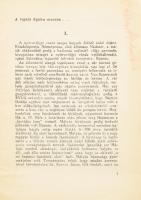 Mártonvölgyi László: Regélő a Nyitra mentén. 16p. Toldy kör. ca 1930