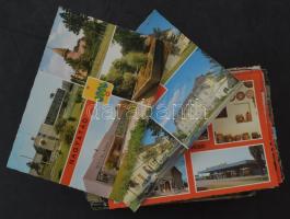200 db MODERN magyarországi város képeslap / 200 modern Hungarian town postcards