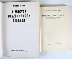 Molnár József: A magyar beszédhangok atlasza. Bp., 1970, Tankönyvkiadó. Vászonkötésben, + 
Hajdú Mi...