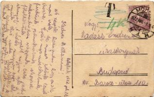 1922 Budapest VII. A VII. kerületi községi főreáliskola cserkészcsapata / Hungarian boy scouts. phot...