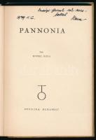 Kovrig Ilona: Pannonia. Officina Képeskönyvek. Bp.,1939.,Officina. Kiadói papírkötésben, kissé sérül...