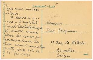 Kolozsvár, Cluj; Szamos híd környéke, üzletek. Keszey Albert kiadása / bridge, shops, street view (f...