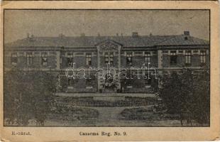 Ramnicu Sarat (Buzau), Cazarma Reg. No. 9. / military barracks (EB)