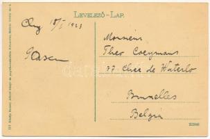 1923 Kolozsvár, Cluj; látkép, zsinagóga. Keszey Albert kiadása / general view, synagogue