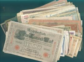 200db vegyes bankjegy tétel magyar illetve külföldi bankjegyekkel közte jobbakkal T:vegyes