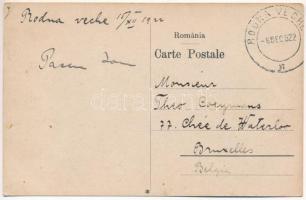 1922 Óradna, Alt-Rodna, Radna veche, Rodna; látkép / general view (fa)