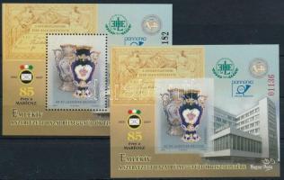 2007 A szervezett hazai bélyeggyűjtők tiszteletére fogazott-vágott emlékív pár