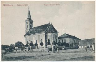 Szászsebes, Mühlbach, Sebesul Sasesc, Sebes; Rumänische Kirche / Román ortodox templom. A. Gross kiadása / Romanian Orthodox church (fl)