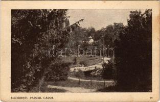 Bucharest, Bukarest, Bucuresti, Bucuresci; Parcul Carol. N. Norland / park (EK)