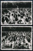 cca 1930-1940 9 db fotó román nacionalisták ünnepléséről, több fotón Dr. Hátcegán miniszter és azt ő...