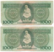1993. 1000Ft "D 88646893" + 1993. 1000Ft "E 16597092" T:F,VG
Adamo F47