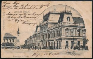 1902 Képeslap Bajáról Ausztráliába. Ritka desztináció!