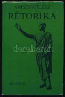 Arisztotelész: Rétorika. Bp., 1982, Gondolat. Kiadói egészvászon kötés, papír védőborítóval, jó állapotban.
