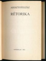 Arisztotelész: Rétorika. Bp., 1982, Gondolat. Kiadói egészvászon kötés, papír védőborítóval, jó álla...