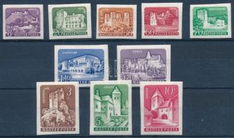 1960 Várak (I.) vágott sor (30.000)