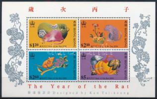 1996 A patkány éve blokk Mi 37