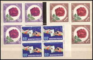 1959 Kis tétel, benne több példányos sorok 6 db borítékban + kétoldalas közepes berakólapon (~26.000...